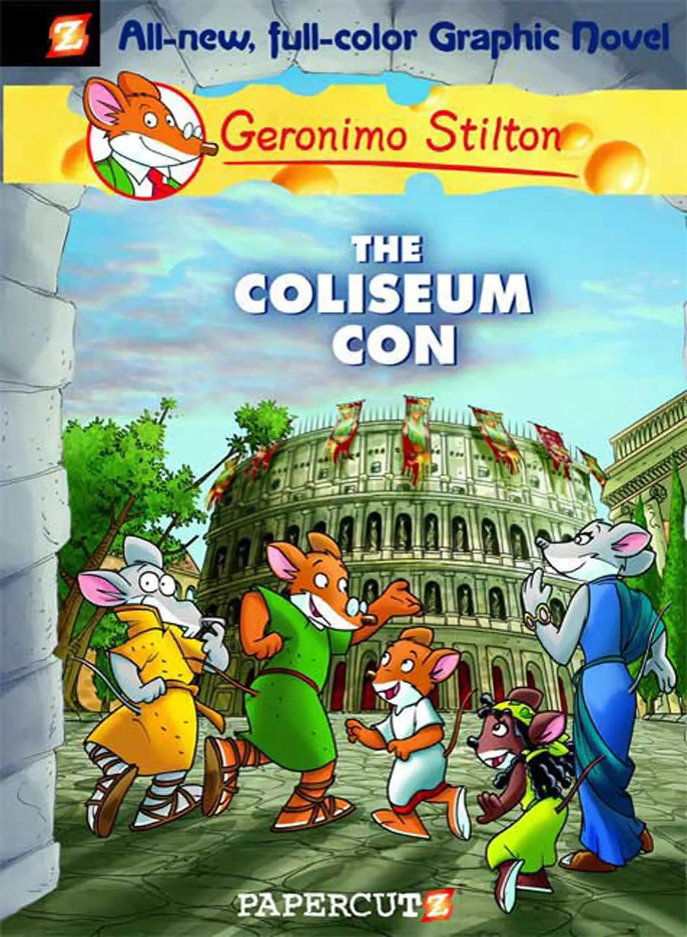 Cover: 9781597071727 | Geronimo Stilton Graphic Novels #3 | The Coliseum Con | Stilton | Buch