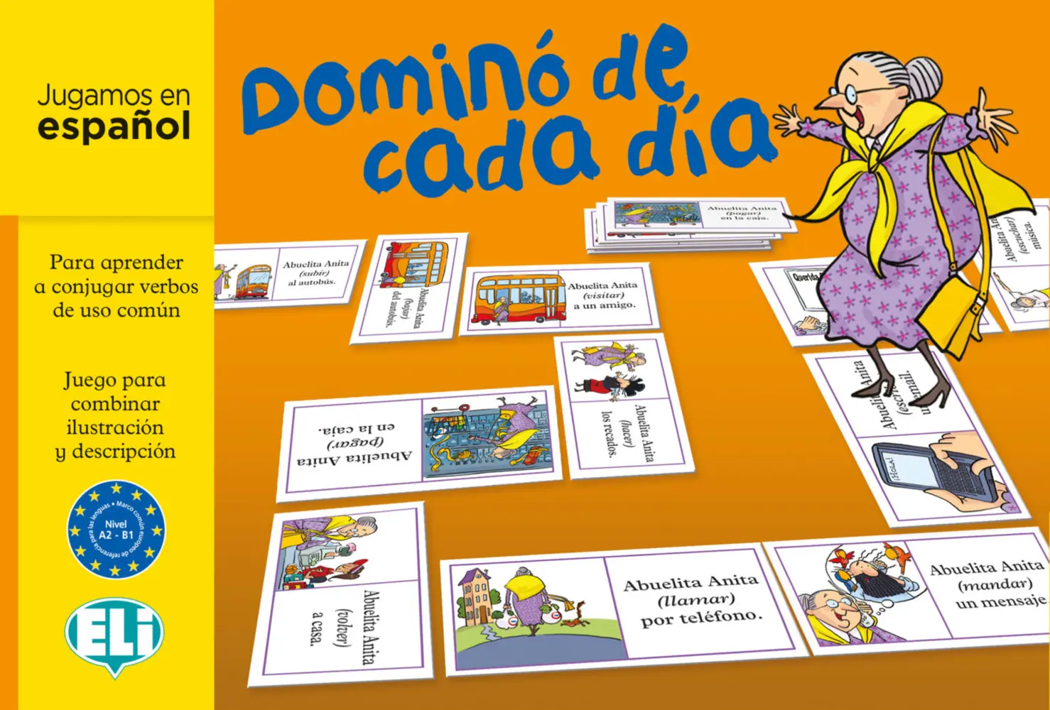 Cover: 9783125151727 | Domino de cada día (Spiel) | Niveau A2-B1 | Spiel | Brettspiel | 2018