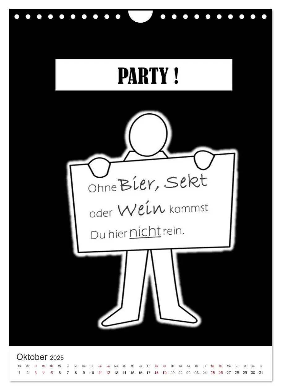 Bild: 9783435881727 | SPRUCH-Beutel voller Sprüche rund ums TRINKEN (Wandkalender 2025...
