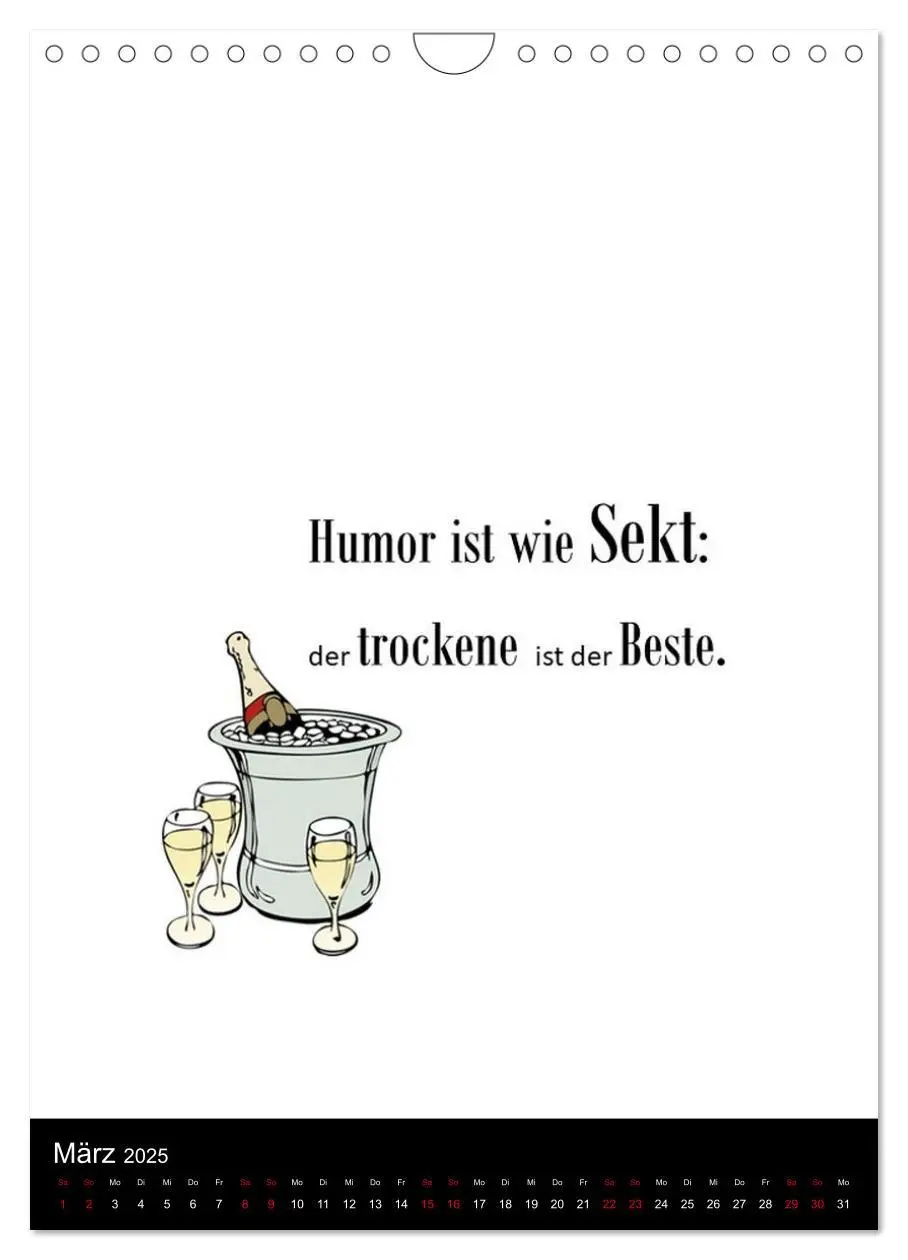 Bild: 9783435881727 | SPRUCH-Beutel voller Sprüche rund ums TRINKEN (Wandkalender 2025...