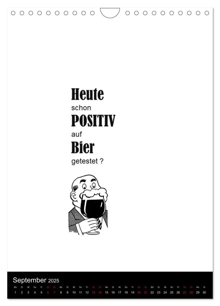 Bild: 9783435881727 | SPRUCH-Beutel voller Sprüche rund ums TRINKEN (Wandkalender 2025...