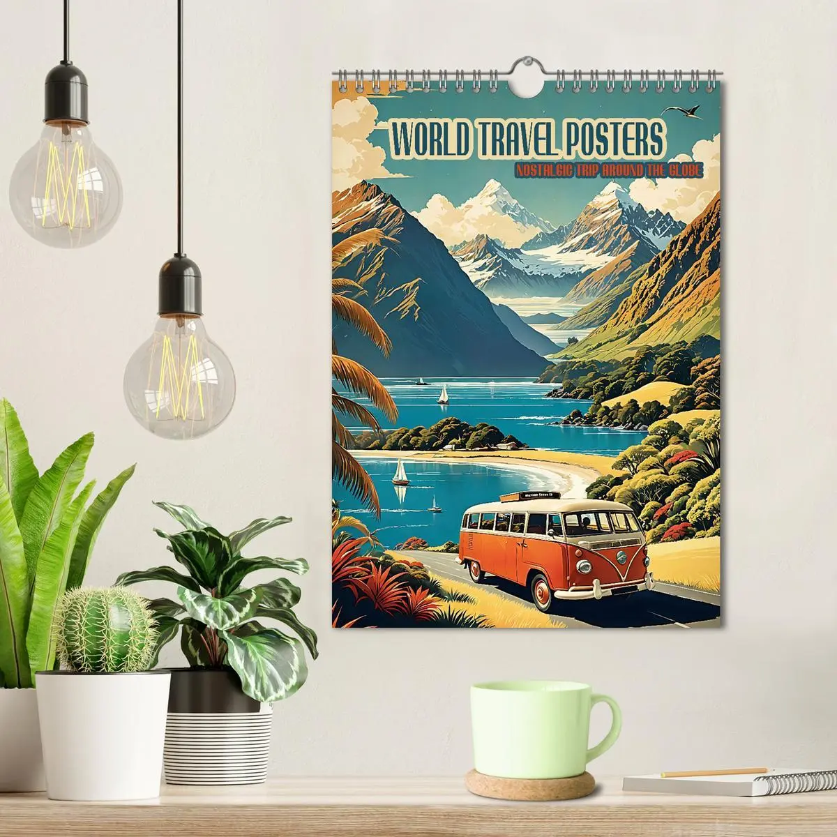 Bild: 9783457281727 | World Travel Posters - Nostalgic Trip Around the Globe (Wall...