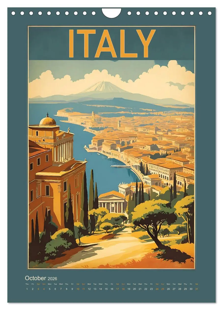 Bild: 9783457281727 | World Travel Posters - Nostalgic Trip Around the Globe (Wall...