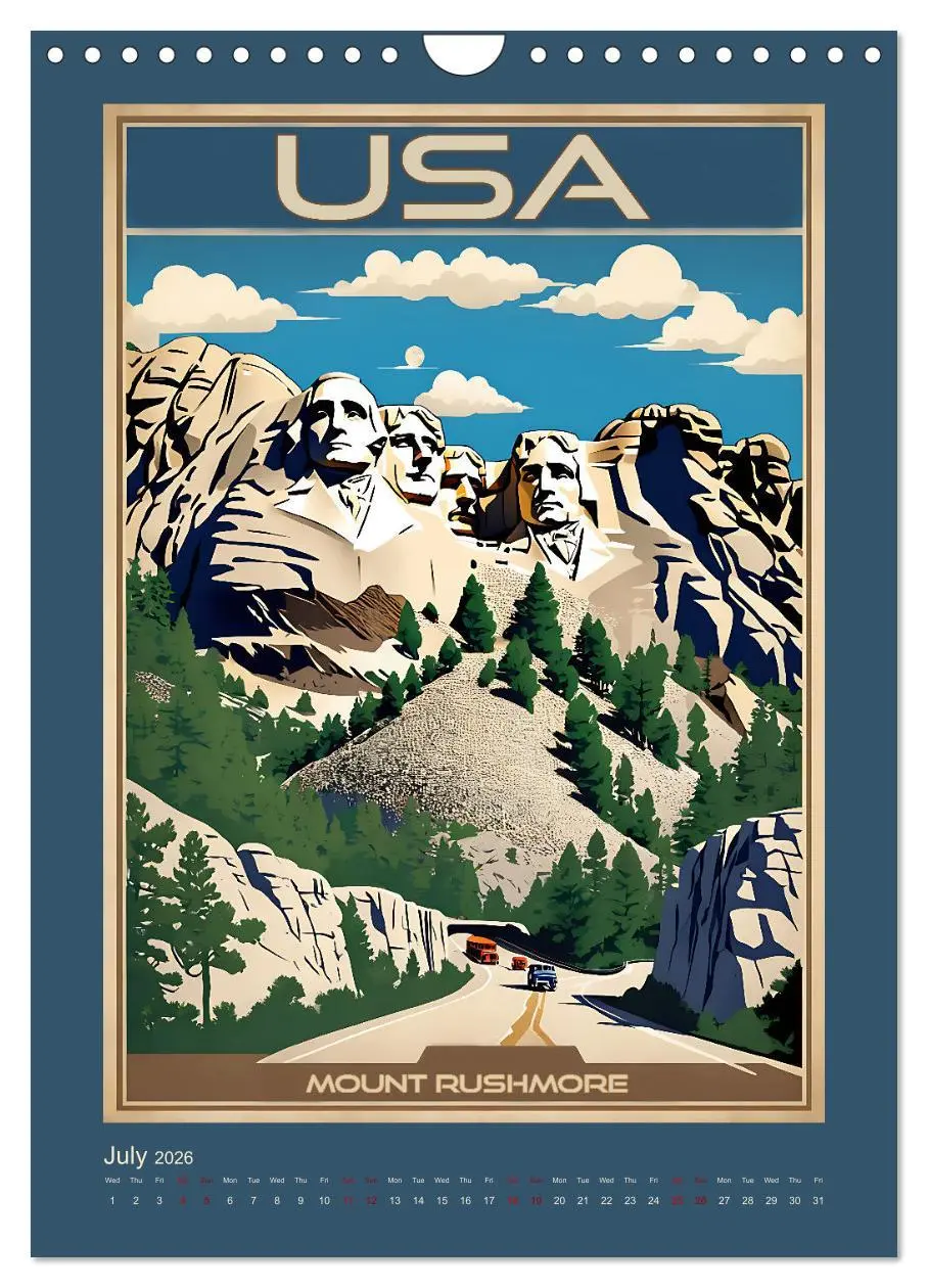 Bild: 9783457281727 | World Travel Posters - Nostalgic Trip Around the Globe (Wall...