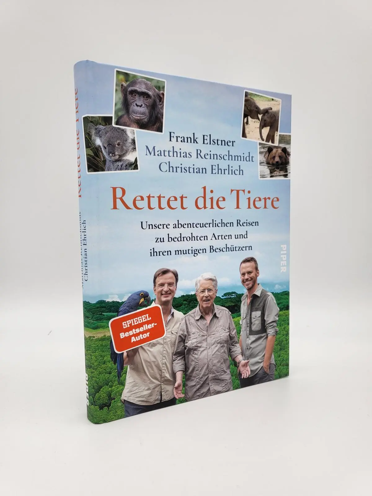 Bild: 9783492071727 | Rettet die Tiere | Frank Elstner (u. a.) | Buch | 224 S. | Deutsch
