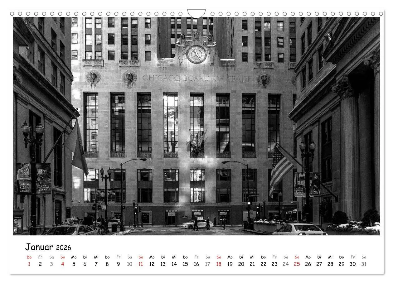 Bild: 9783516131727 | Chicago 2026 (Wandkalender 2026 DIN A3 quer), CALVENDO Monatskalender
