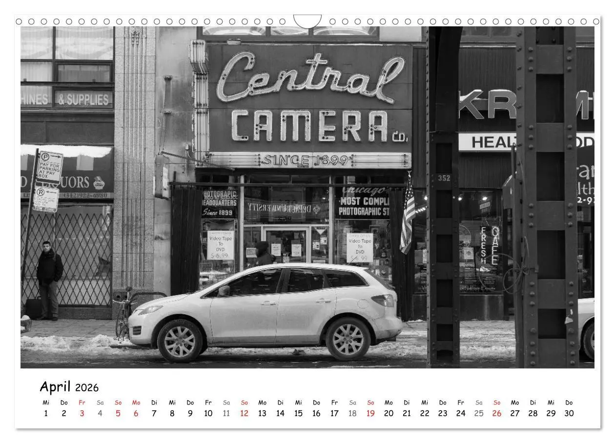 Bild: 9783516131727 | Chicago 2026 (Wandkalender 2026 DIN A3 quer), CALVENDO Monatskalender