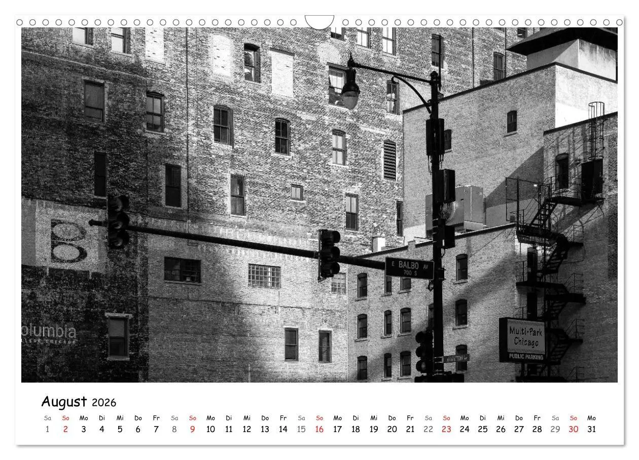 Bild: 9783516131727 | Chicago 2026 (Wandkalender 2026 DIN A3 quer), CALVENDO Monatskalender