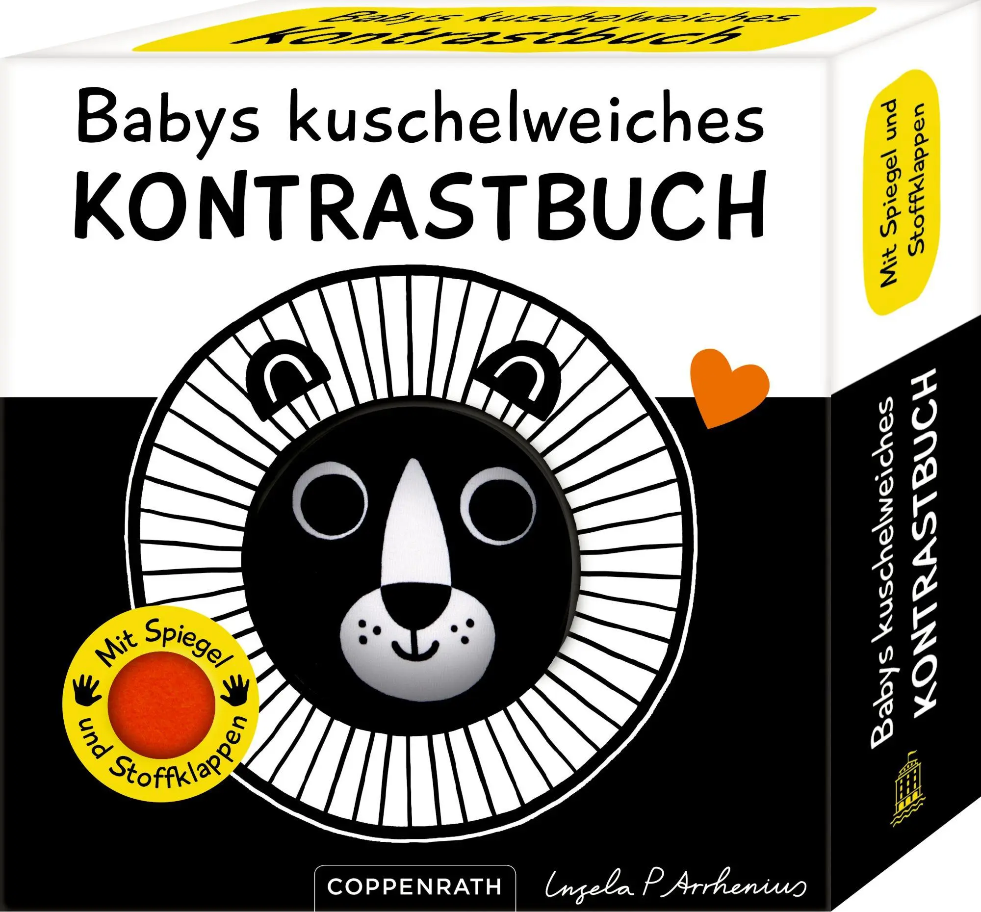 Bild: 9783649651727 | Babys kuschelweiches Kontrastbuch (Stoffbuch): Löwe | Arrhenius | Buch