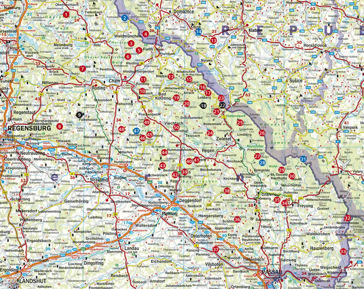 Bild: 9783763331727 | Rother Wanderbuch Wilde Wege Bayerischer Wald | Eva Krötz | Buch