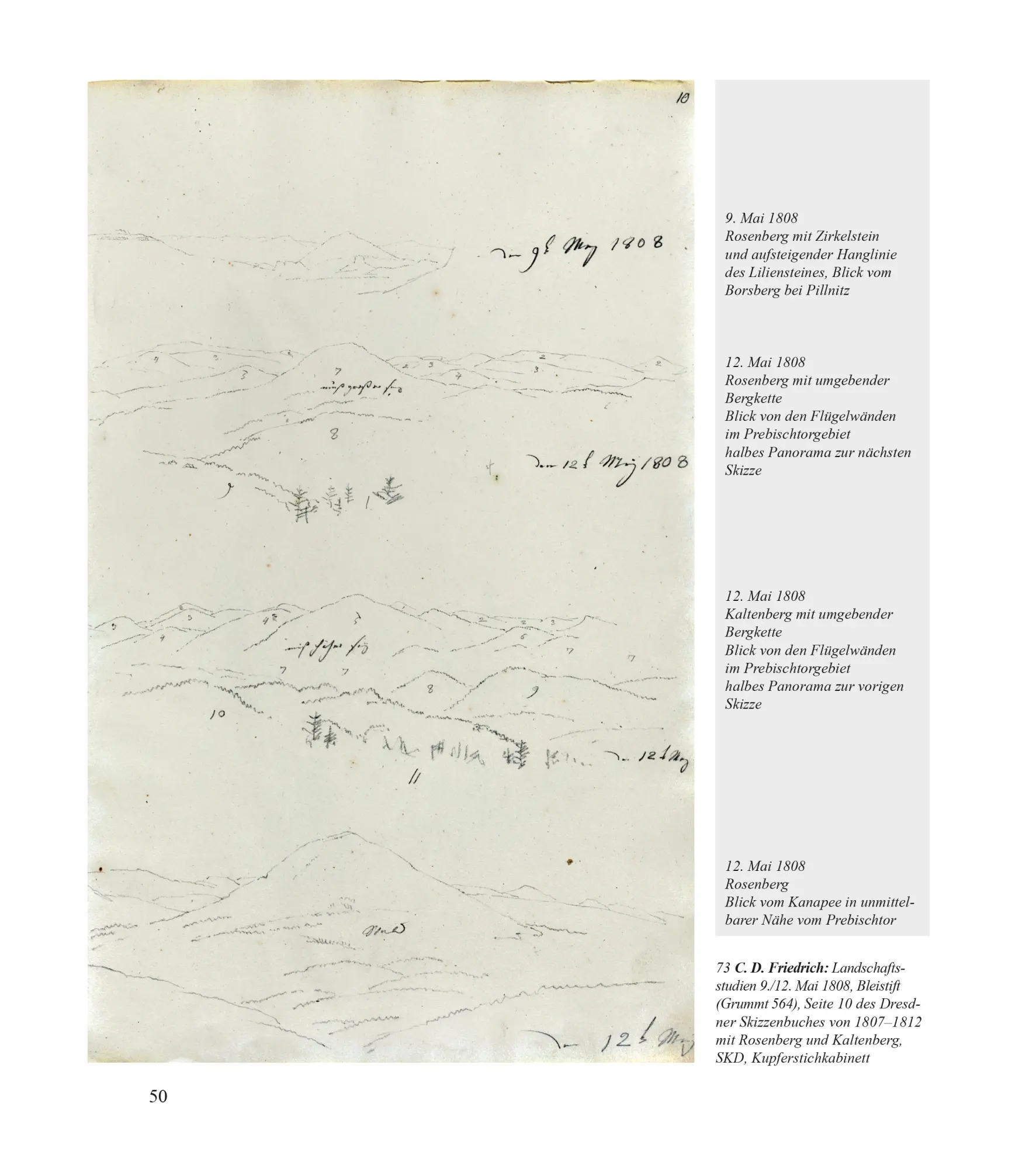 Bild: 9783865301727 | Caspar David Friedrich - Das Riesengebirge und die böhmischen Berge