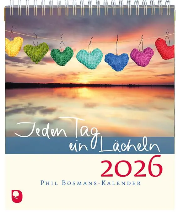 Cover: 9783987001727 | Jeden Tg ein Lächeln 2026 | Phil Bosmans- Kalender | Phil Bosmans