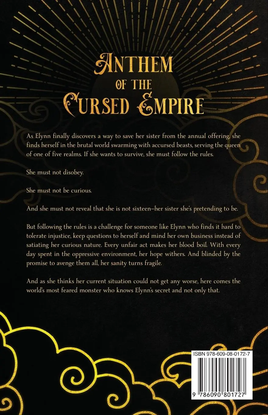 Rückseite: 9786090801727 | Anthem of the Cursed Empire | Austea Eve Kette | Taschenbuch | 2023