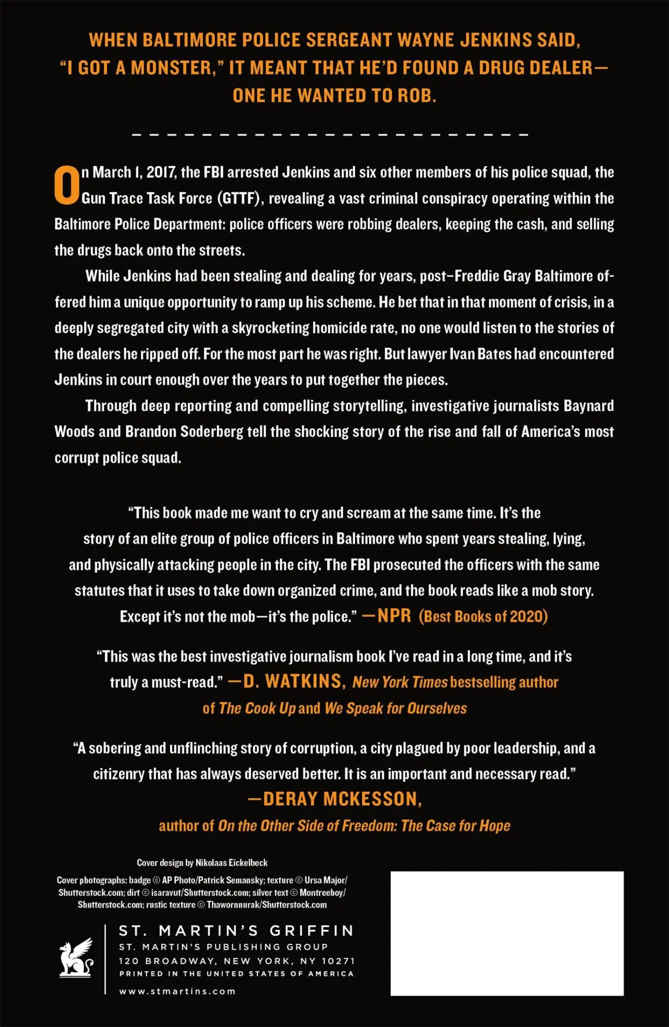 Rückseite: 9781250221827 | I Got a Monster | Baynard Woods (u. a.) | Taschenbuch | Englisch