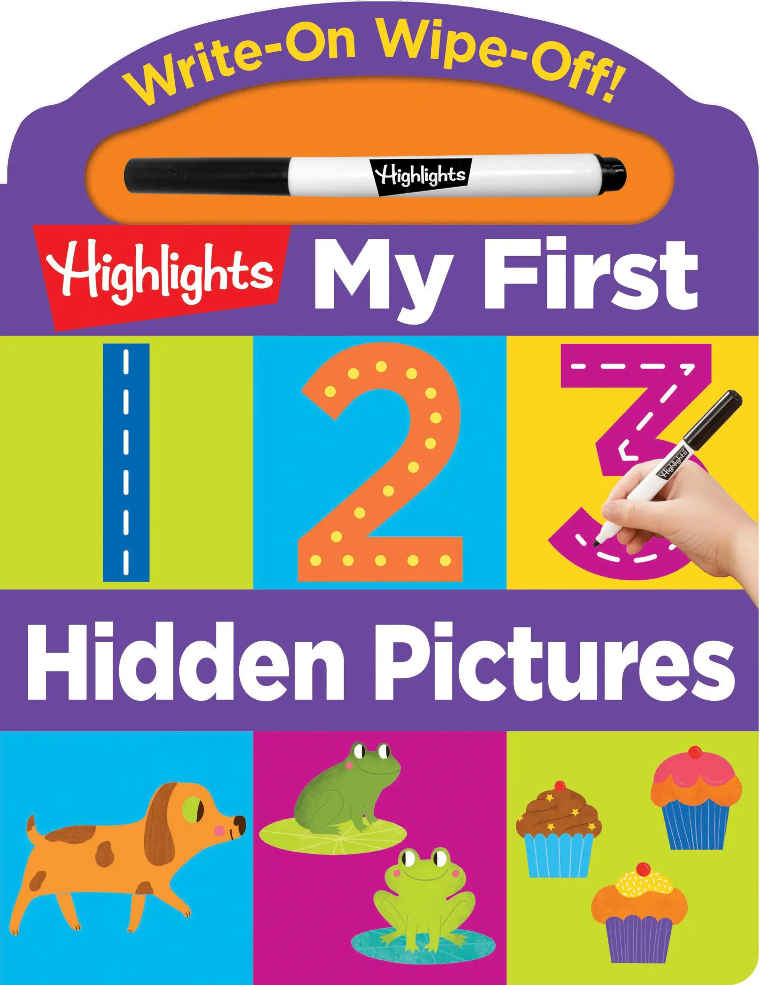 Cover: 9781644721827 | Write-On Wipe-Off My First 123 Hidden Pictures | Highlights | Buch