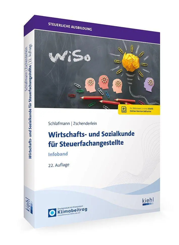Cover: 9783470111827 | Wirtschafts- und Sozialkunde für Steuerfachangestellte | Infoband