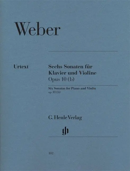 Cover: 9790201801827 | 6 Sonatas For Piano And Violin op. 10 | Ewald Zimmermann (u. a.)