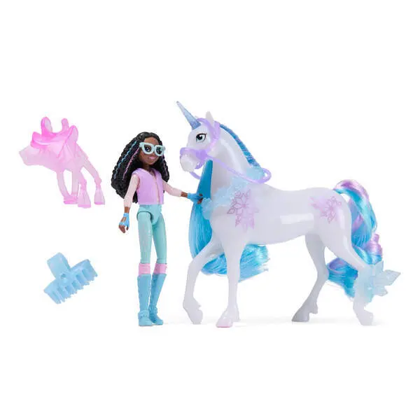 Bild: 681147061927 | UCA Small Doll &amp; Unicorn Lyla &amp; Glacier | Karton | 61927 | Deutsch
