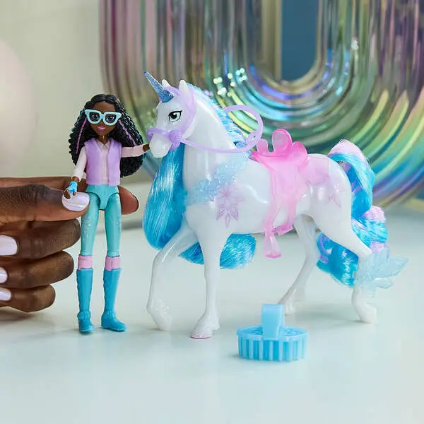 Bild: 681147061927 | UCA Small Doll &amp; Unicorn Lyla &amp; Glacier | Karton | 61927 | Deutsch