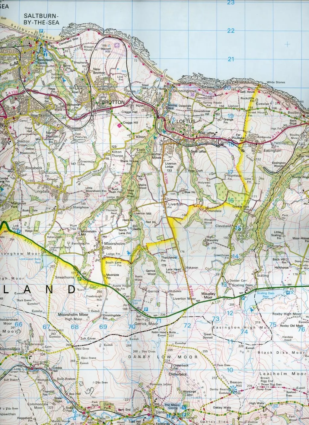 Bild: 9780319261927 | Whitby, Esk Dale &amp; Robin Hood's Bay | Ordnance Survey | (Land-)Karte