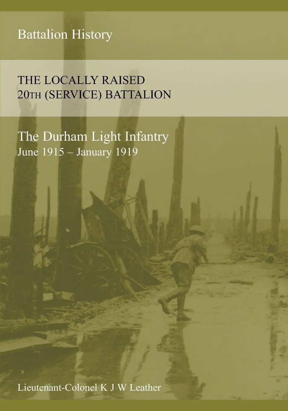 Cover: 9781783311927 | THE HISTORY OF THE LOCALLY RAISED 20TH (SERVICE) BATTALION THE...