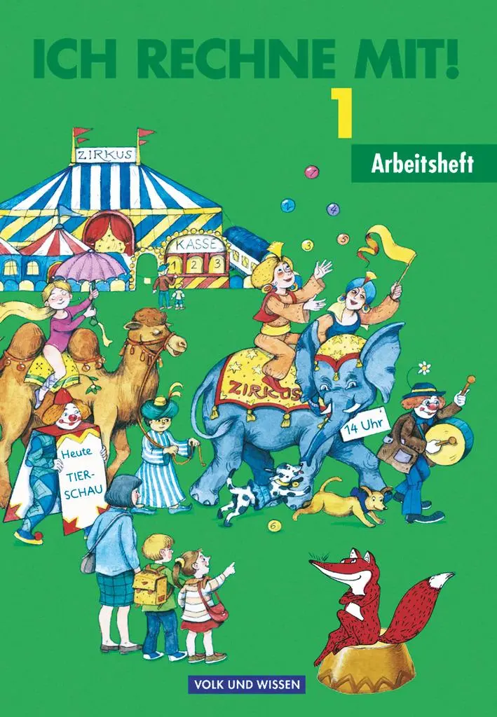 Cover: 9783060001927 | Ich rechne mit 1. Arbeitsheft. Berlin, Brandenburg,...