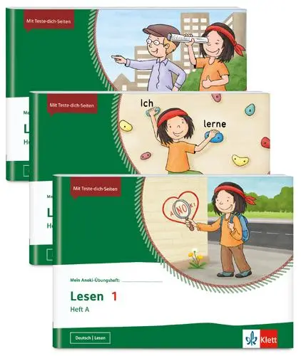 Cover: 9783121621927 | Mein Anoki-Übungsheft - Paket Lesen 1 | Taschenbuch | 144 S. | Deutsch Cover: 9783121621927 | Mein Anoki-Übungsheft - Paket Lesen 1 | Taschenbuch | 144 S. | Deutsch