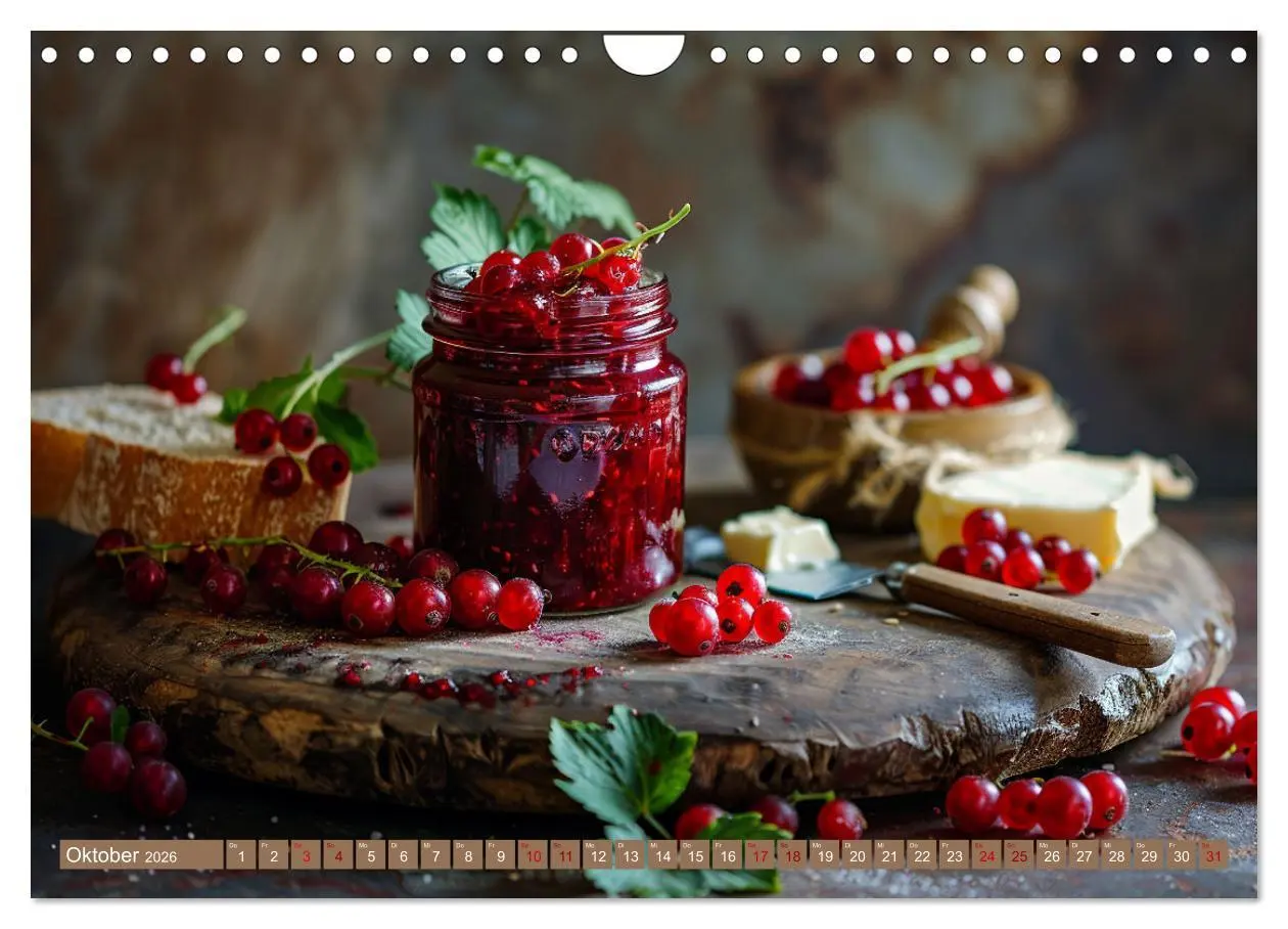 Bild: 9783457331927 | Ein Jahr im Paradies der Konfitüren (Wandkalender 2026 DIN A4...