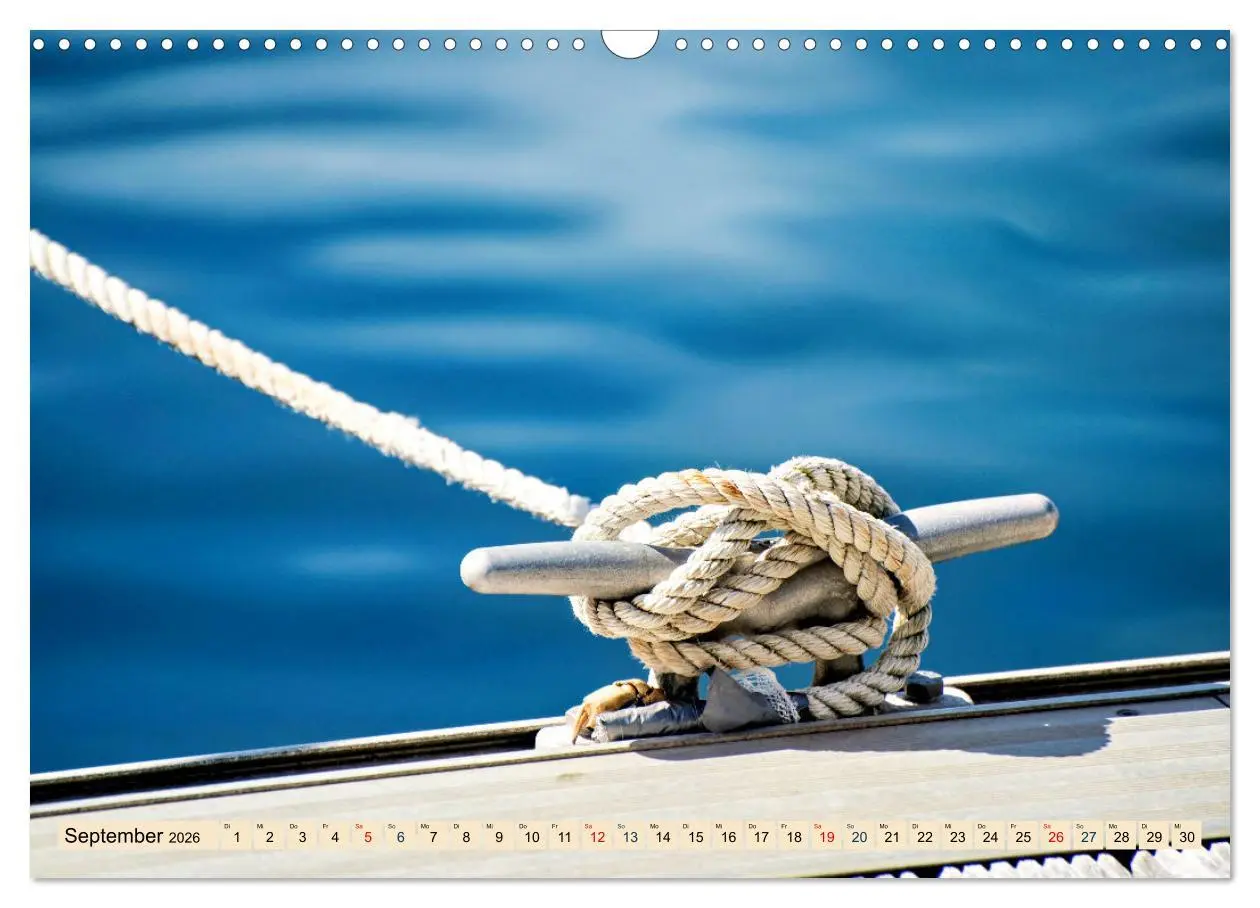 Bild: 9783457401927 | Mit dem Wind um die Welt - segeln (Wandkalender 2026 DIN A3 quer),...