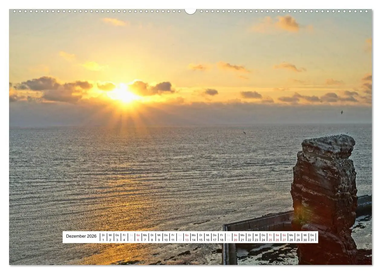 Bild: 9783457951927 | Hochsee-Insel Helgoland (Wandkalender 2026 DIN A2 quer), CALVENDO...