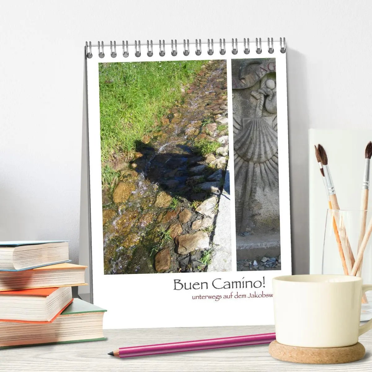 Bild: 9783516351927 | Buen Camino - Unterwegs auf dem Jakobsweg (Tischkalender 2026 DIN...