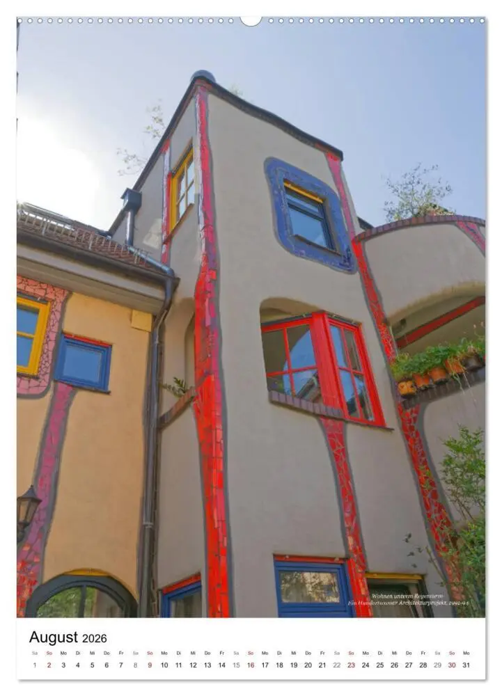 Bild: 9783516421927 | Wohnen unterm Regenturm - Ein Hundertwasser Architekturprojekt,...