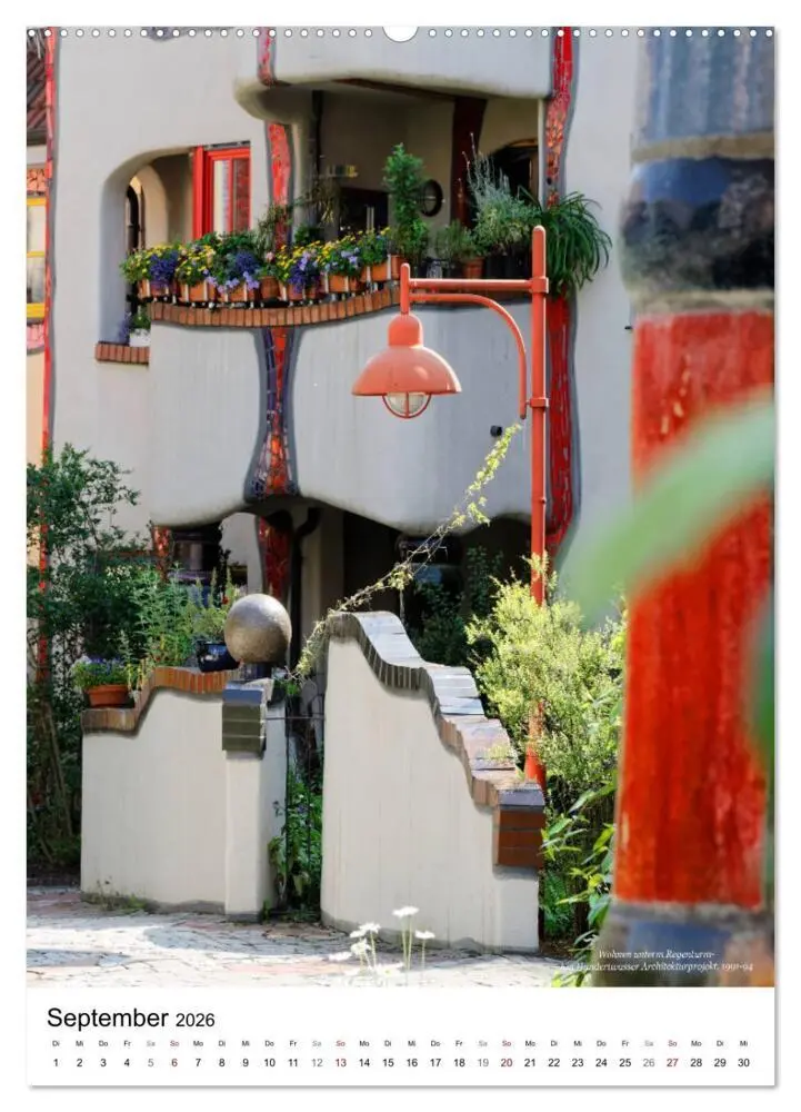 Bild: 9783516421927 | Wohnen unterm Regenturm - Ein Hundertwasser Architekturprojekt,...