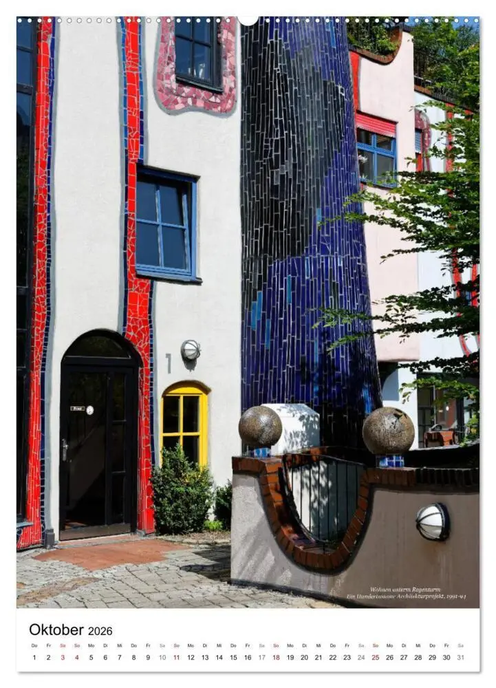 Bild: 9783516421927 | Wohnen unterm Regenturm - Ein Hundertwasser Architekturprojekt,...
