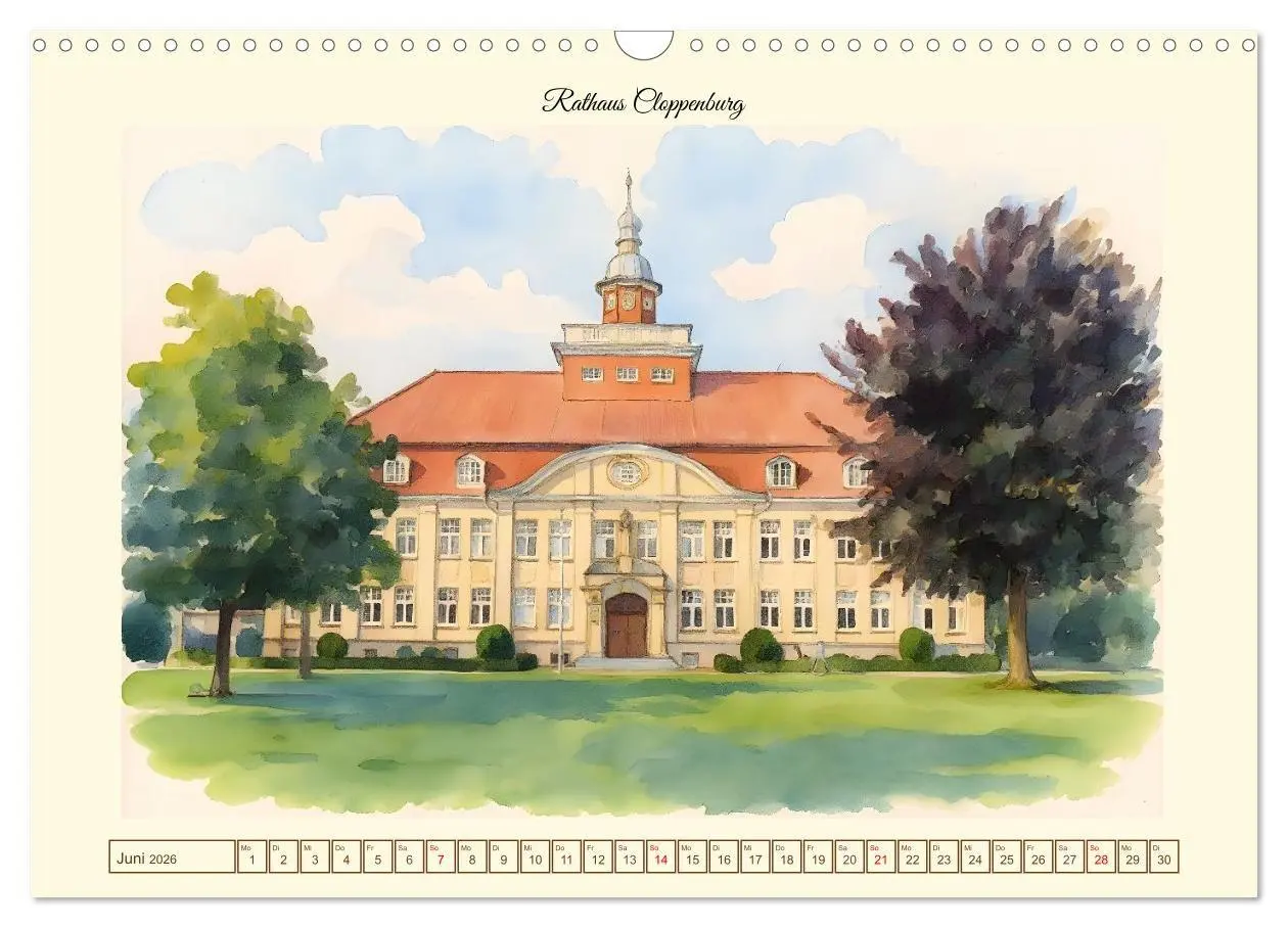 Bild: 9783516731927 | Ausflüge im Cloppenburger Land (Wandkalender 2026 DIN A3 quer),...