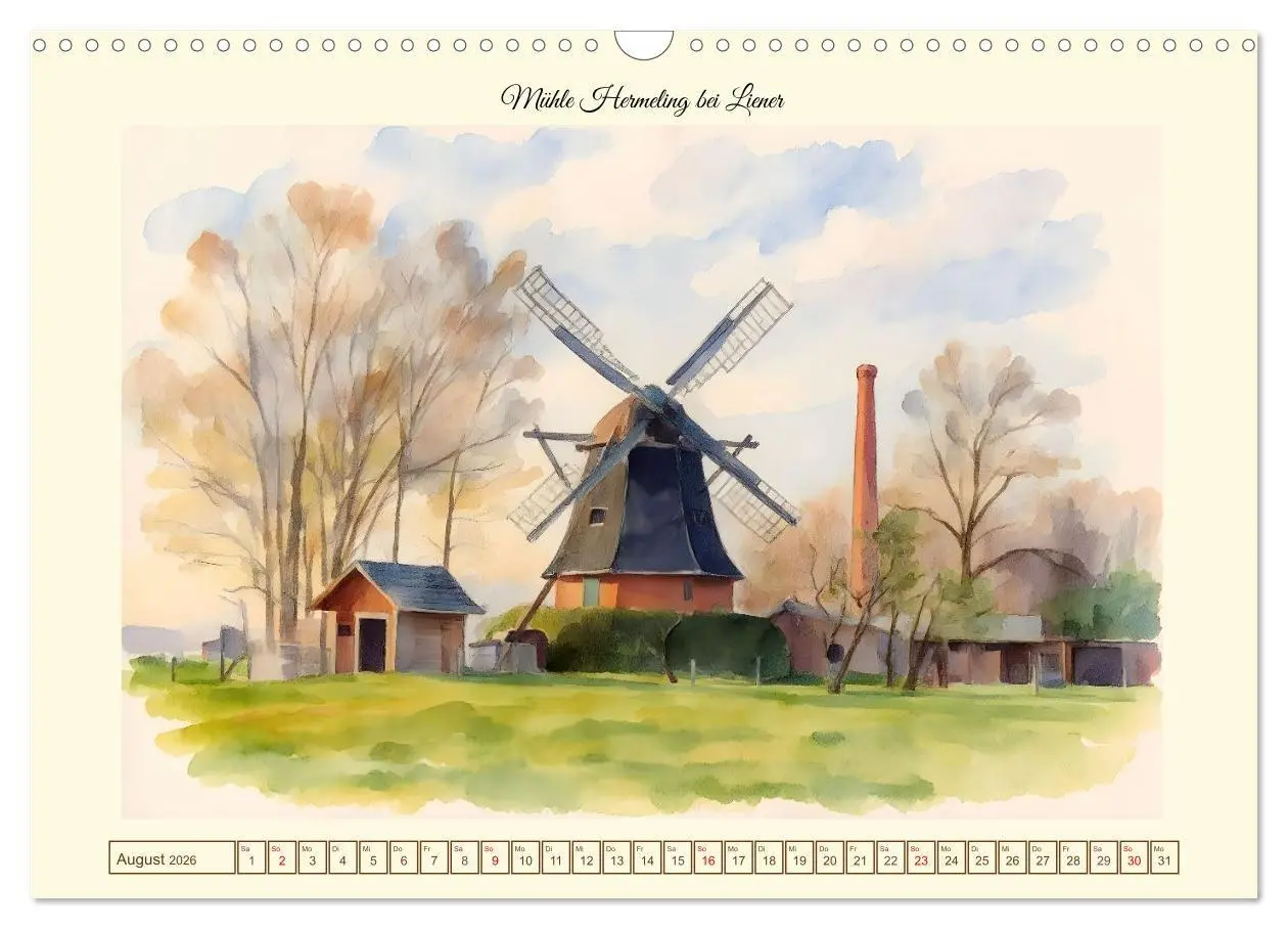 Bild: 9783516731927 | Ausflüge im Cloppenburger Land (Wandkalender 2026 DIN A3 quer),...