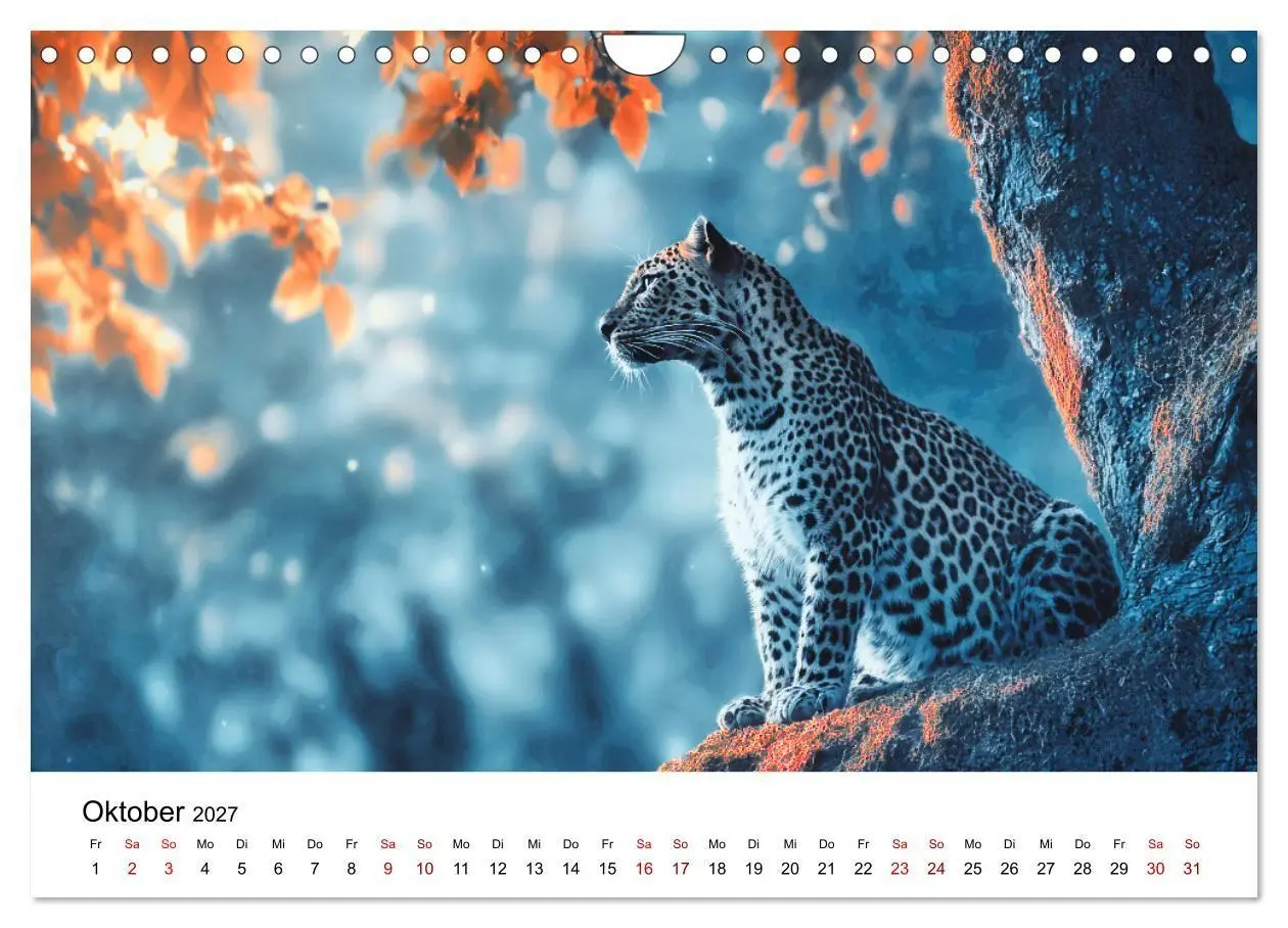 Bild: 9783516801927 | Gefleckte Schatten - Im Bann der Leoparden (Wandkalender 2027 DIN...