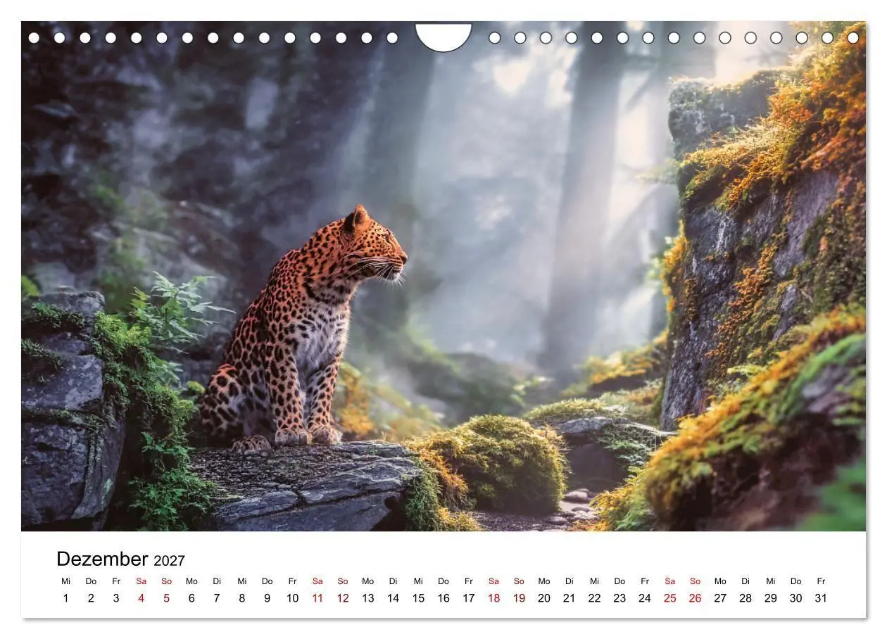Bild: 9783516801927 | Gefleckte Schatten - Im Bann der Leoparden (Wandkalender 2027 DIN...