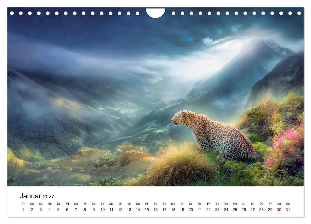 Bild: 9783516801927 | Gefleckte Schatten - Im Bann der Leoparden (Wandkalender 2027 DIN...