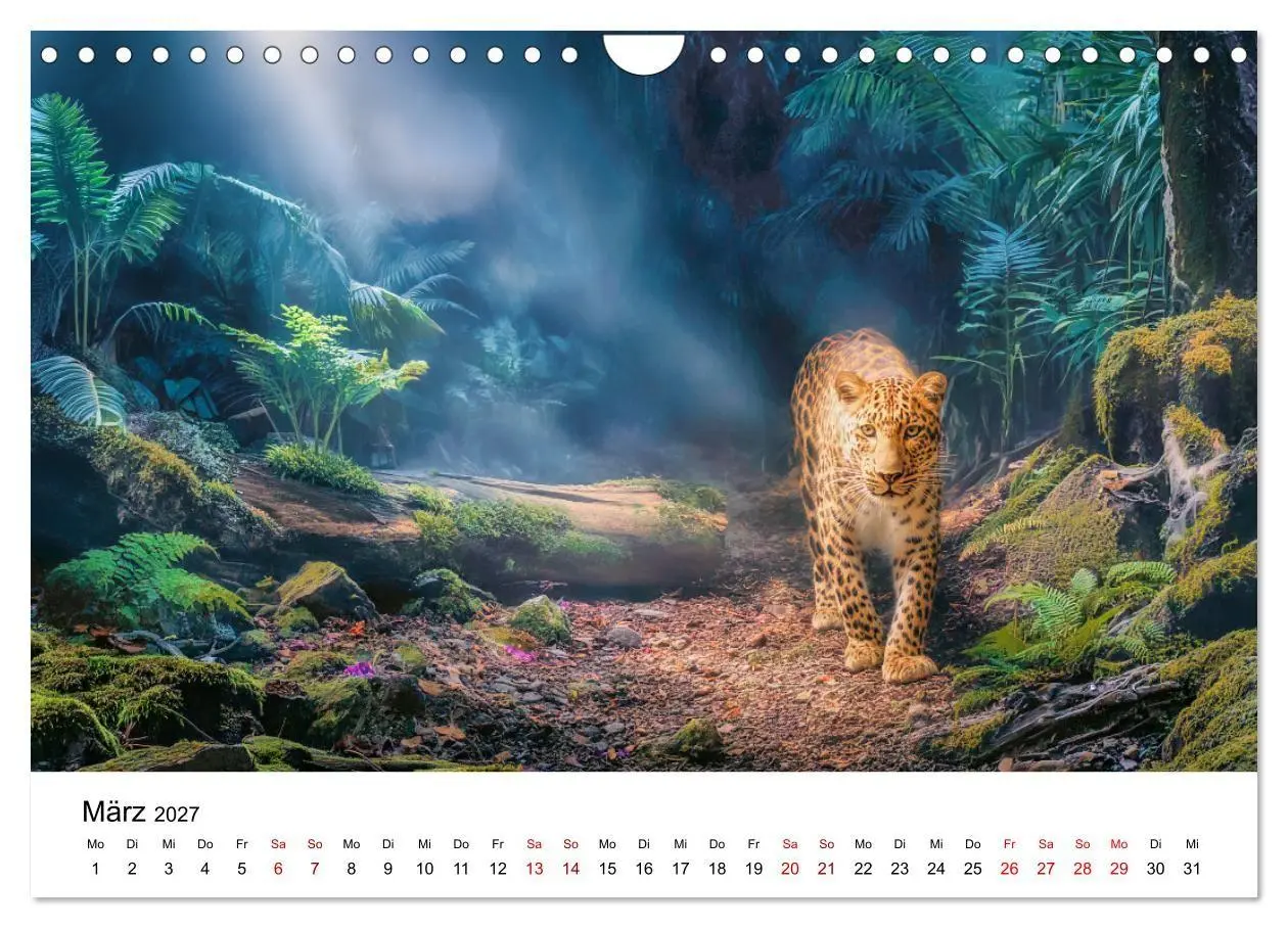 Bild: 9783516801927 | Gefleckte Schatten - Im Bann der Leoparden (Wandkalender 2027 DIN...