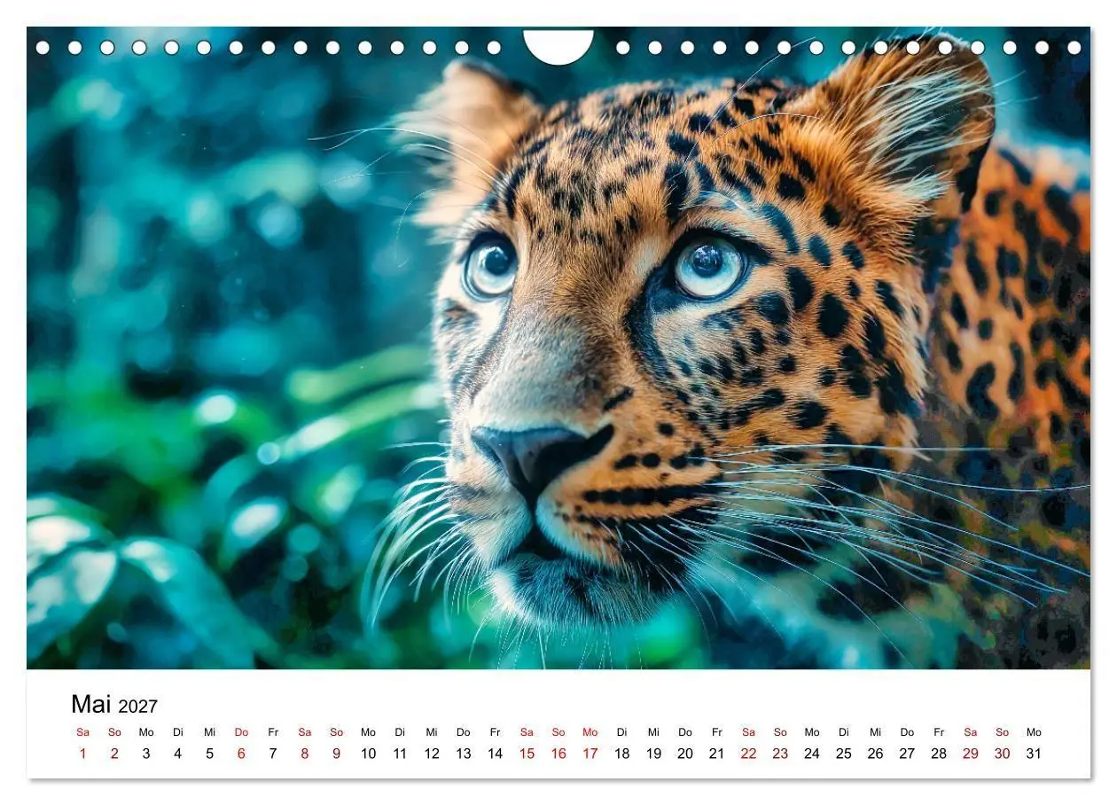 Bild: 9783516801927 | Gefleckte Schatten - Im Bann der Leoparden (Wandkalender 2027 DIN...