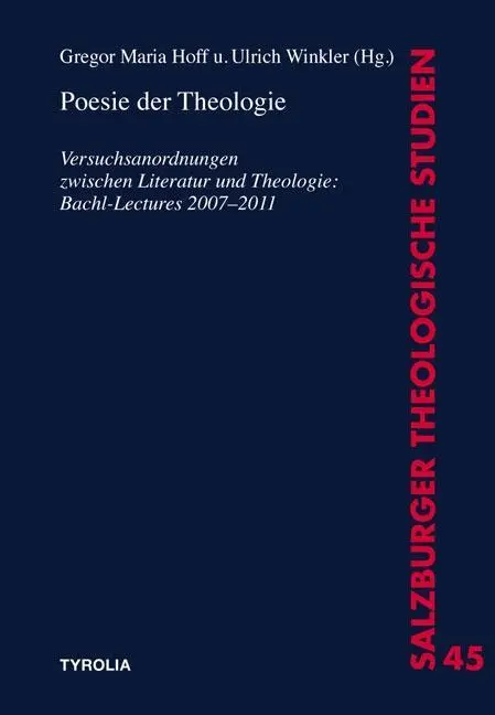 Cover: 9783702231927 | Poesie der Theologie | Gregor Maria Hoff | Taschenbuch | 180 S. | 2012