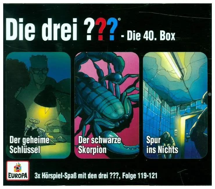 Cover: 889854672027 | Die drei ??? - 3er Box 40 (Folgen 119, 120, 121) (Fragezeichen) | ???