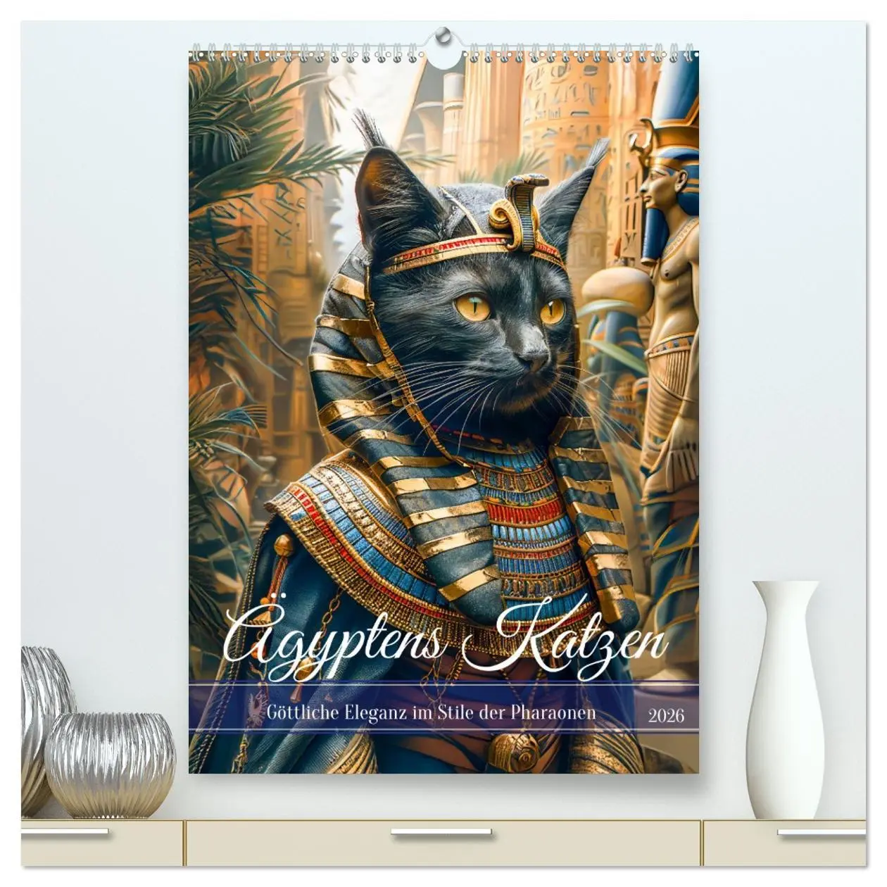 Cover: 9783516242027 | Ägyptens Katzen - Göttliche Eleganz im Stile der Pharaonen...