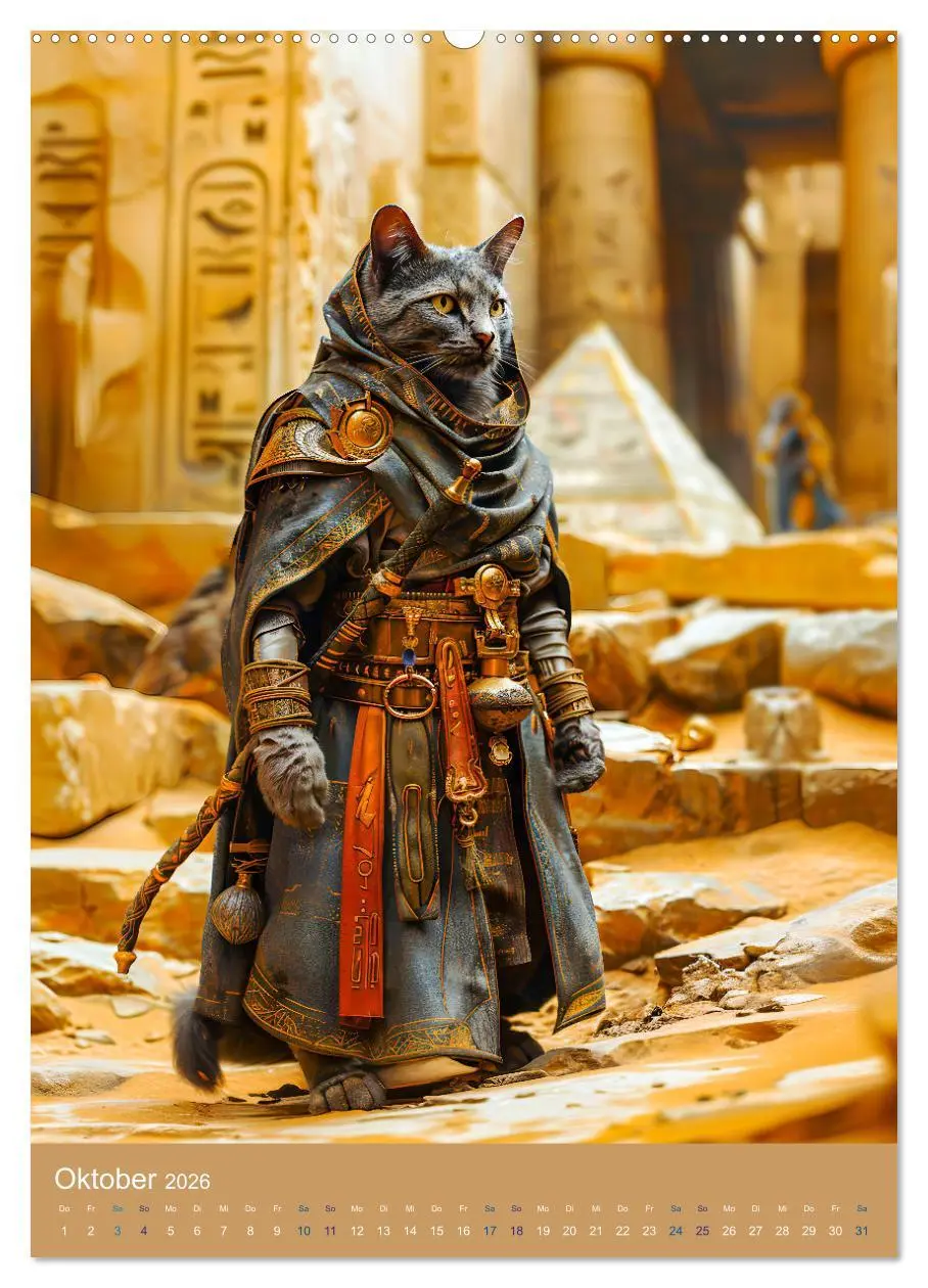 Bild: 9783516242027 | Ägyptens Katzen - Göttliche Eleganz im Stile der Pharaonen...