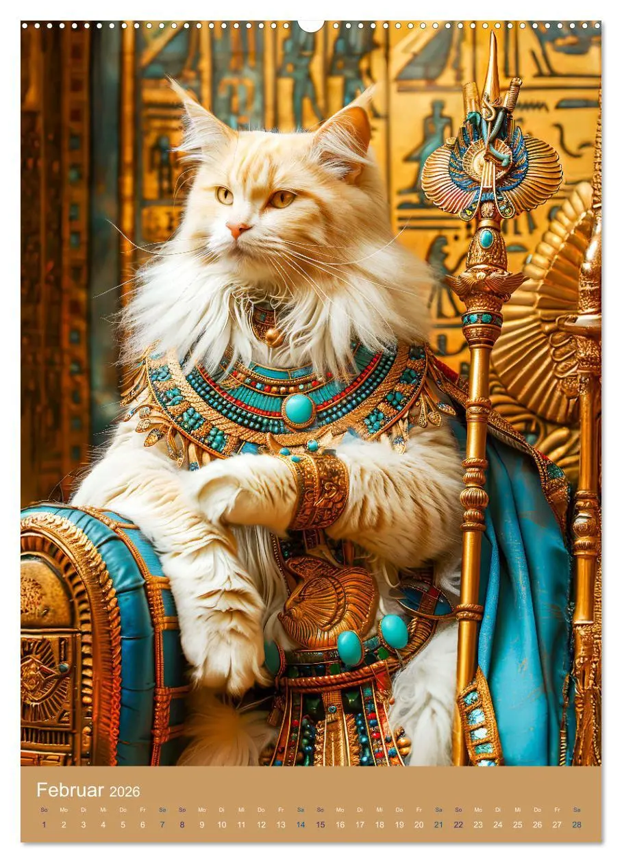 Bild: 9783516242027 | Ägyptens Katzen - Göttliche Eleganz im Stile der Pharaonen...