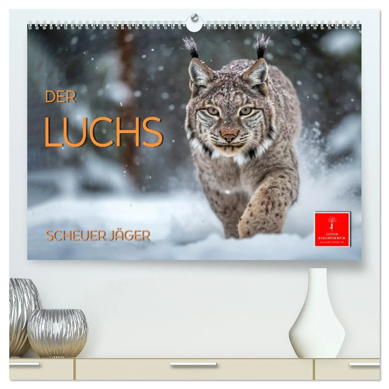 Cover: 9783457522127 | Der Luchs - scheuer Jäger (hochwertiger Premium Wandkalender 2026...