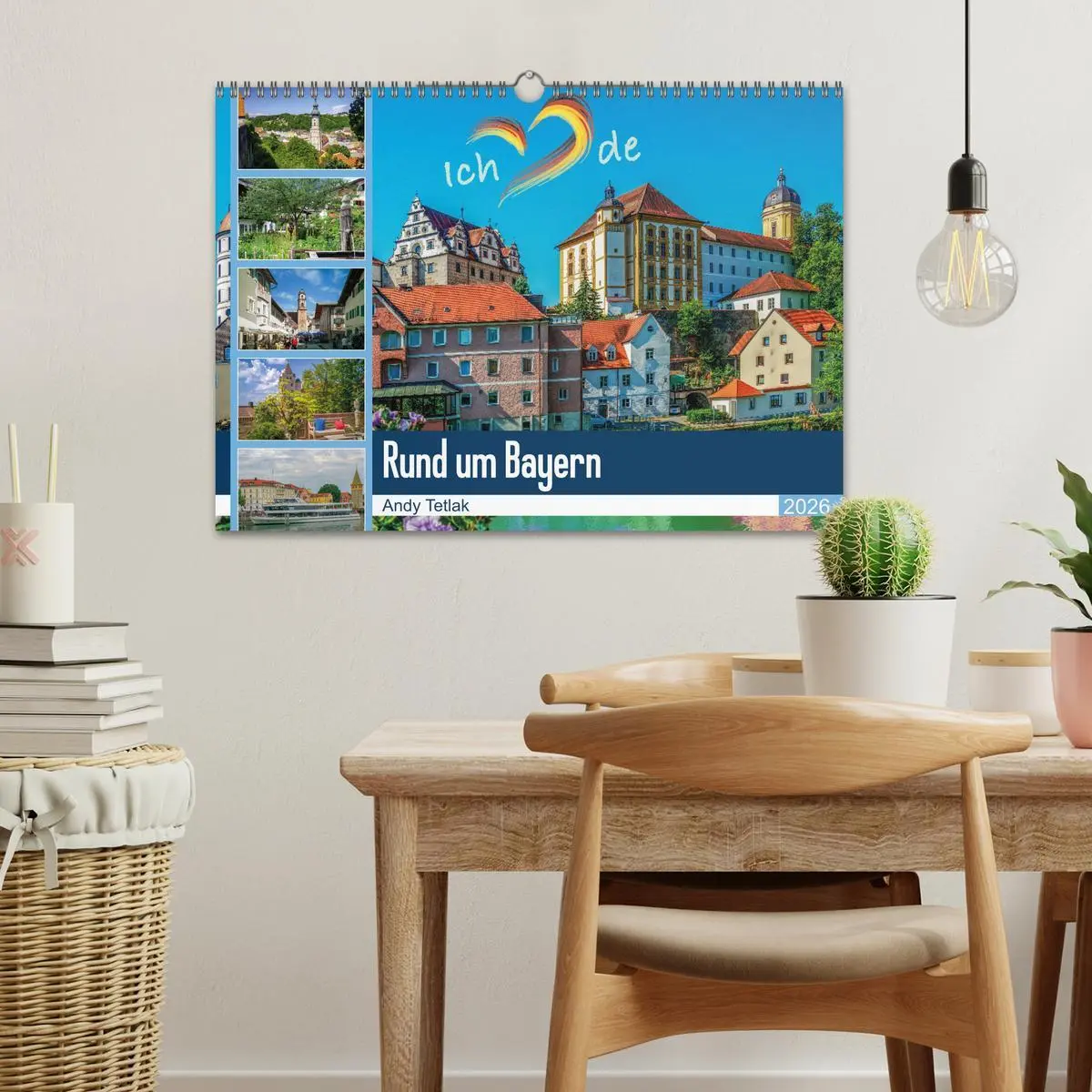 Bild: 9783457762127 | Rund um Bayern (Wandkalender 2026 DIN A3 quer), CALVENDO...