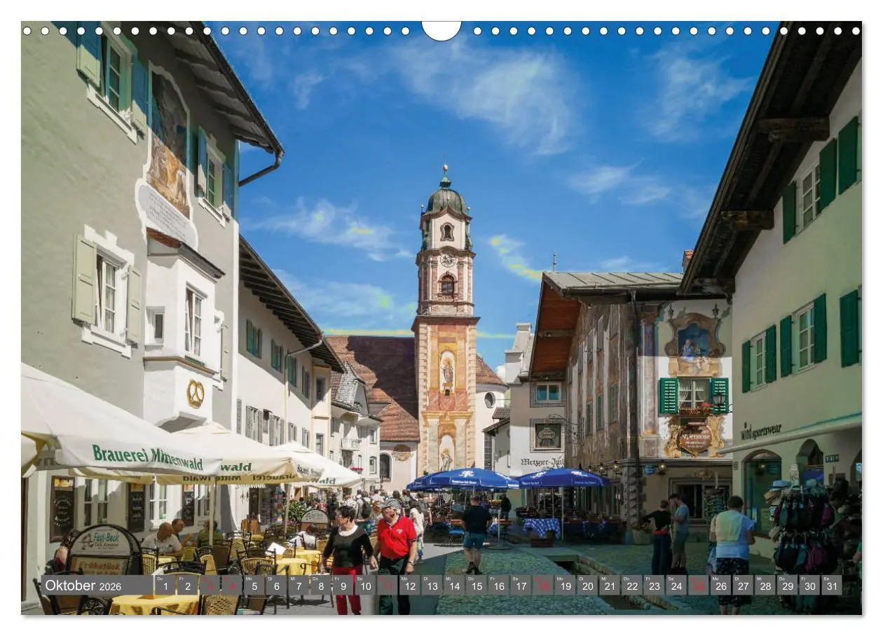 Bild: 9783457762127 | Rund um Bayern (Wandkalender 2026 DIN A3 quer), CALVENDO...