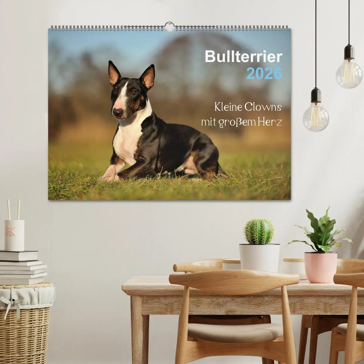 Bild: 9783516092127 | Bullterrier 2026 - Kleine Clowns mit großem Herz (Wandkalender 2026...